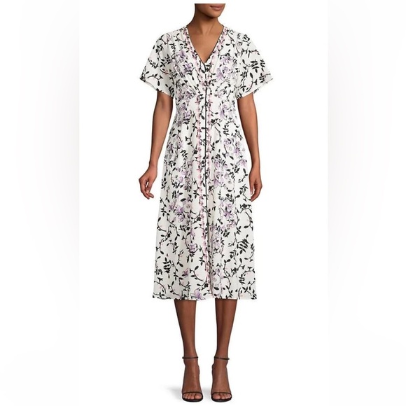 Gabby Skye Dresses & Skirts - Gabby Skye floral short sleeve midi dress. Size 12. NWOT.